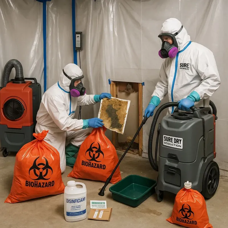 Contaminated Water Handling Protocols process in Johnson County, KS